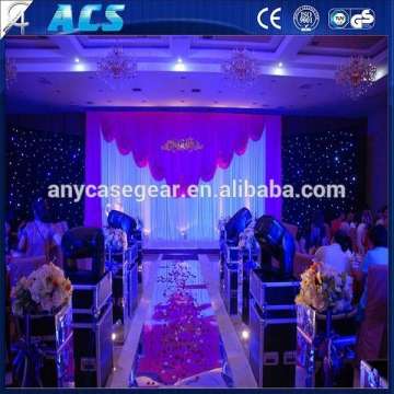 China backdrops wedding studio background/CE led light starry sky lighting wedding backdrop/CE bright studio indoor background