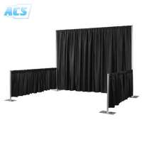 Portable pipe and drape for wedding backdrop ,exhibition trade show booth