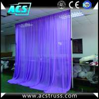 aluminum adjustable crossbar upright pipe and drape for wedding